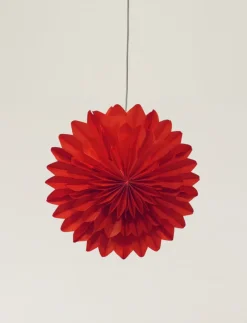 Vardagsrum|Sovrum|Reforma Adventsstjärna 'Lotus' 45cm - Röd