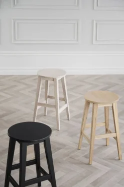Barstolar|Kök|Rowico Home Barpall 'Austin' - Natur/Vit