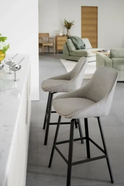 Barstolar|Kök|Rowico Home Barstol 'Alison' - Beige