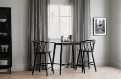 Barstolar|Kök|Rowico Home Barstol 'Carmen' - Svart