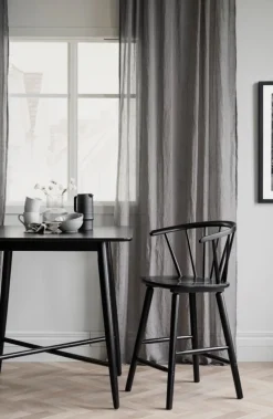 Barstolar|Kök|Rowico Home Barstol 'Carmen' - Svart