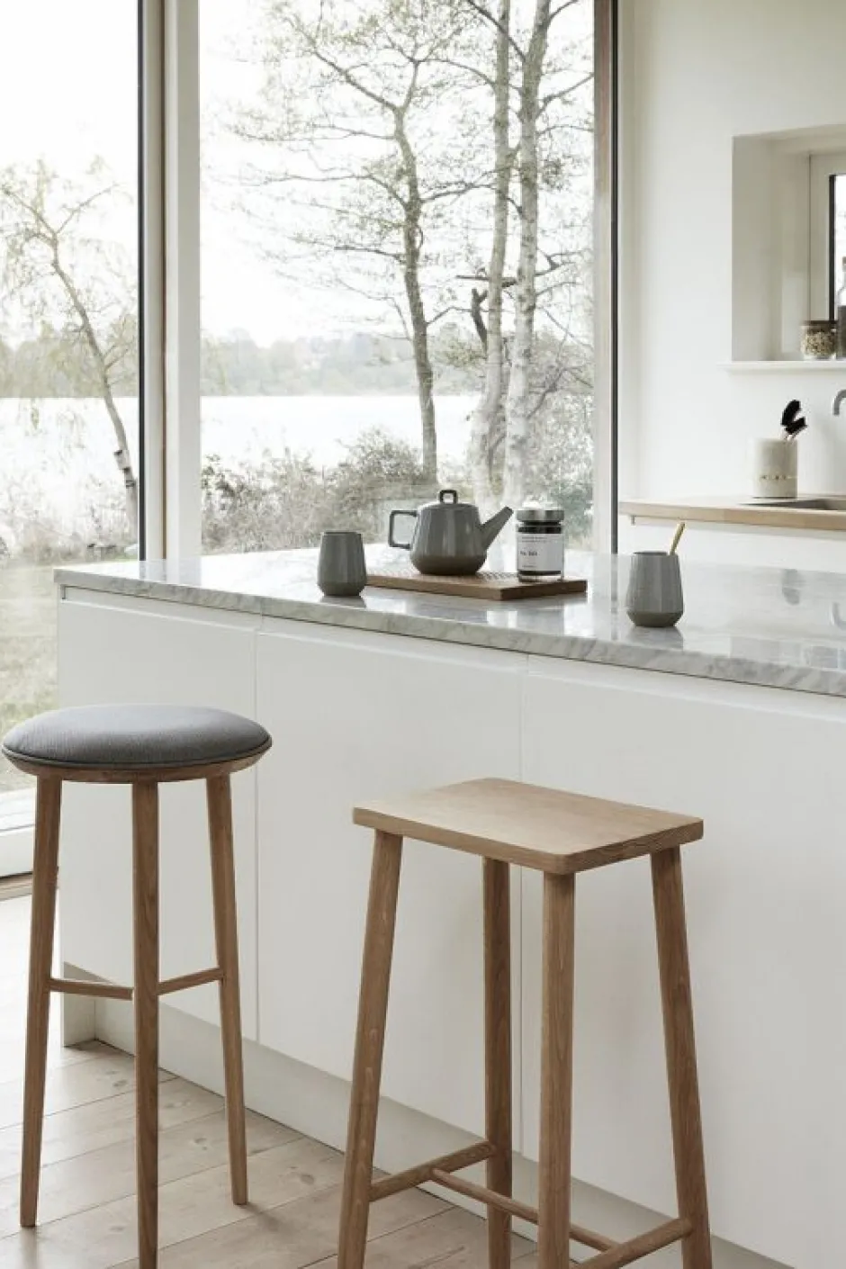 Barstolar|Kök|Hübsch Barstol 'Nordic' - Natur