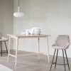 Barstolar|Kök|Rowico Home Barstol 'Sierra' - Beige/Sammet