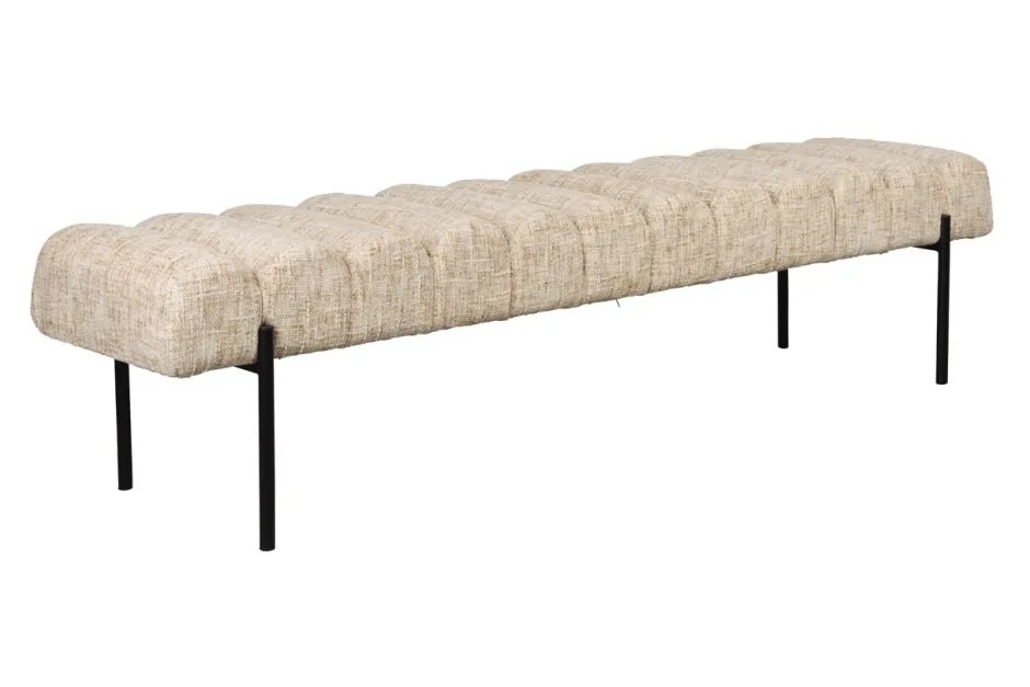 Bänkar|Kök|Reforma Bänk 'Jethro' - Beige/Svart