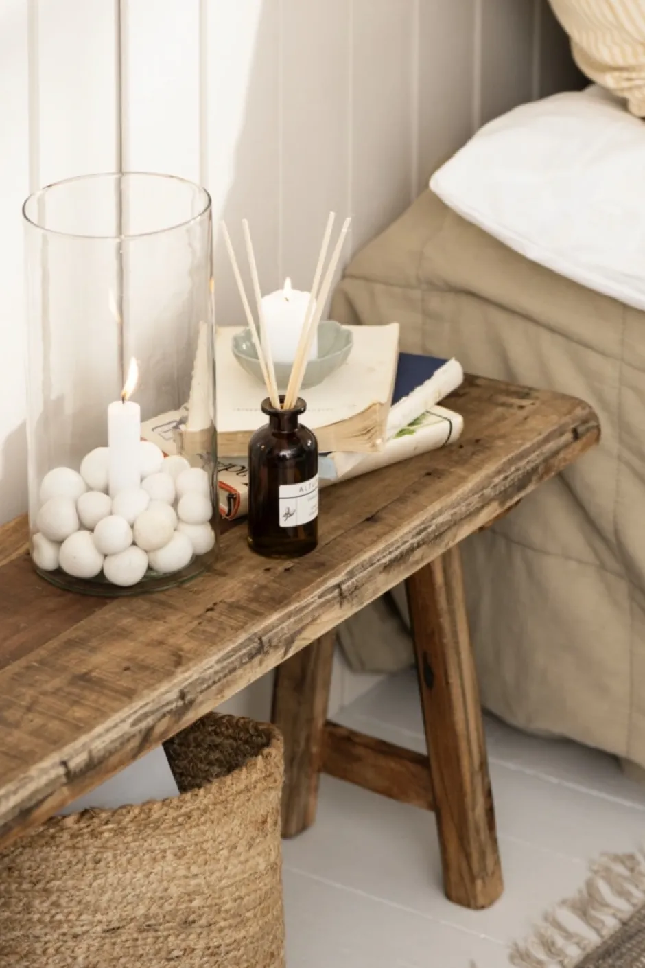 Bänkar|Bänkar Vintage|Ib Laursen Bänk 'Unique S' - Natur
