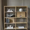 Bokhyllor|Arbetsrum|Rowico Home Bokhylla 'Holton' - Ek