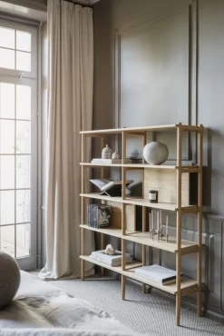 Bokhyllor|Arbetsrum|Rowico Home Bokhylla 'Holton' - Ek