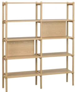 Bokhyllor|Arbetsrum|Rowico Home Bokhylla 'Holton' - Ek