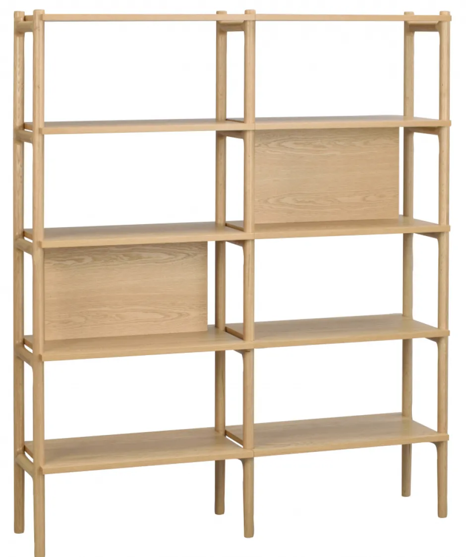 Bokhyllor|Arbetsrum|Rowico Home Bokhylla 'Holton' - Ek
