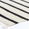Mattor|Vävda Mattor|Reforma x Trendcarpet Bomullsmatta 'Helle' - Vit/Svart