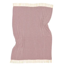 Plädar & Filtar|Vardagsrum|Reforma x Trendcarpet Bomullspläd 'Denisa Fishbone' 130x170cm - Röd/vit