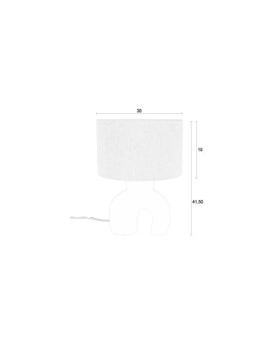 Arbetsrum|Bordslampor|Zuiver Bordslampa 'Bibi' - Beige