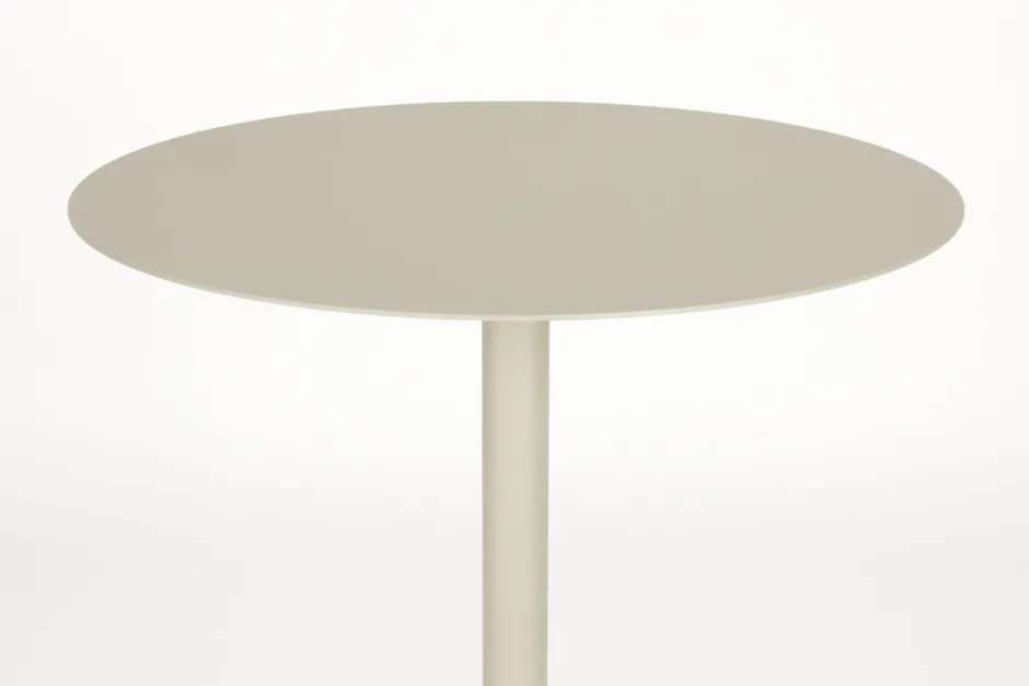 Runda Matbord|Matbord|Zuiver Bord 'Snow' - Beige