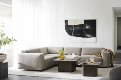 Soffbord|Vardagsrum|Rowico Home Bord 'Sullivan' 60x60cm - Brun