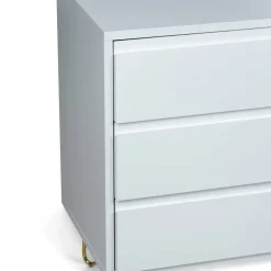 Byråer|Sovrum|Reforma Byrå 'Elle' 120x70 - Vit/Mässing
