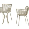 Trädgårdsbord|Uteplats|Garden Prestige Cafeset 'Sifnos' - Beige