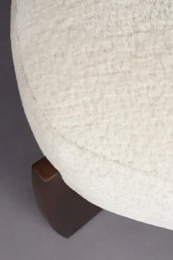 Pallar|Bänkar|Dutchbone Fotpall 'Emilius' - Beige