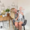 Stolar|Kök|Zuiver Fåtölj 'Brit' - Mörkgrå