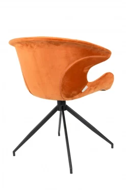 Stolar|Kök|Zuiver Fåtölj 'Feston' - Orange