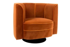 Fåtöljer|Vardagsrum|Dutchbone Fåtölj 'Flower' - Orange
