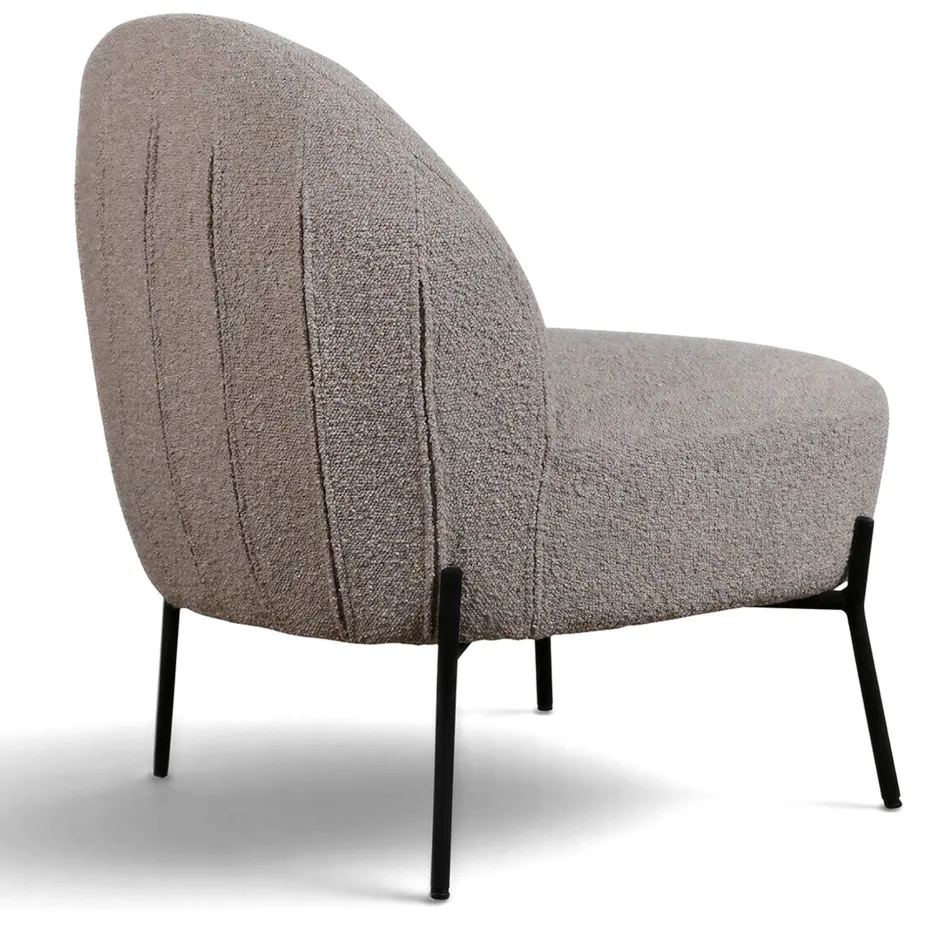Fåtöljer|Sittmöbler|Reforma Fåtölj 'Gori' - Beige/Bouclé