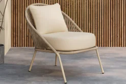 Uteplats|Utefåtöljer|Garden Prestige Fåtölj 'Lindos' - Beige