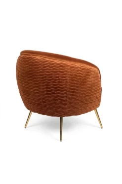Fåtöljer|Vardagsrum|Bold Monkey Fåtölj 'So curvy' - Orange