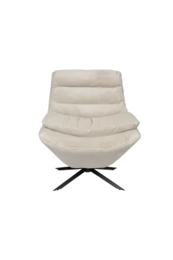 Fåtöljer|Vardagsrum|Dutchbone Fåtölj 'Vince' - Beige