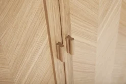 Skåp Och Skänkar|Hall|Hübsch Garderob 'Herringbone' - Natur