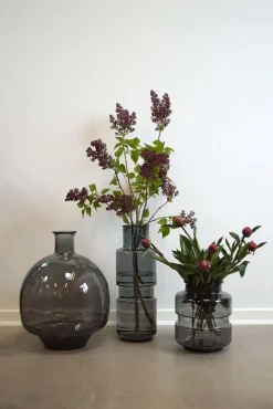 Vaser|Kök|Trademark Living Glasvas 'Noel' - Grå