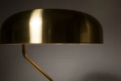 Golvlampor|Sovrum|Dutchbone Golvlampa 'Eclipse' - Mässing