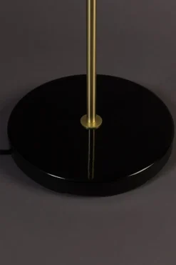 Golvlampor|Sovrum|Dutchbone Golvlampa 'Eclipse' - Svart