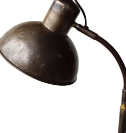 Golvlampor|Sovrum|Trademark Living Golvlampa 'Walentin' - Järn/Brun