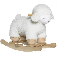 Barnrum|Bloomingville Gunghäst 'Rocking Sheep' - Vit