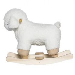 Barnrum|Bloomingville Gunghäst 'Rocking Sheep' - Vit