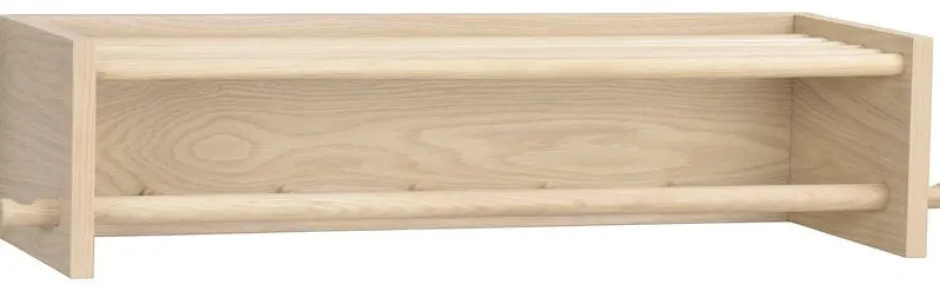 Hatt- Och Skohyllor|Hall|Rowico Home Hatthylla 'Hillmond' - Ljus ek