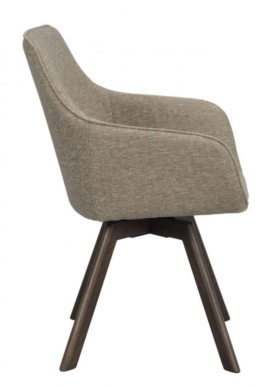 Stolar|Kök|Rowico Home Karmstol 'Alison' - Mörkbeige