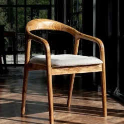 Sittmöbler|Stolar|Reforma Karmstol 'Aspa' - Natur/beige
