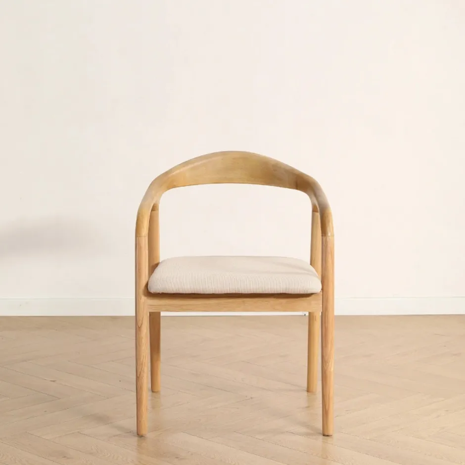 Sittmöbler|Stolar|Reforma Karmstol 'Aspa' - Natur/beige
