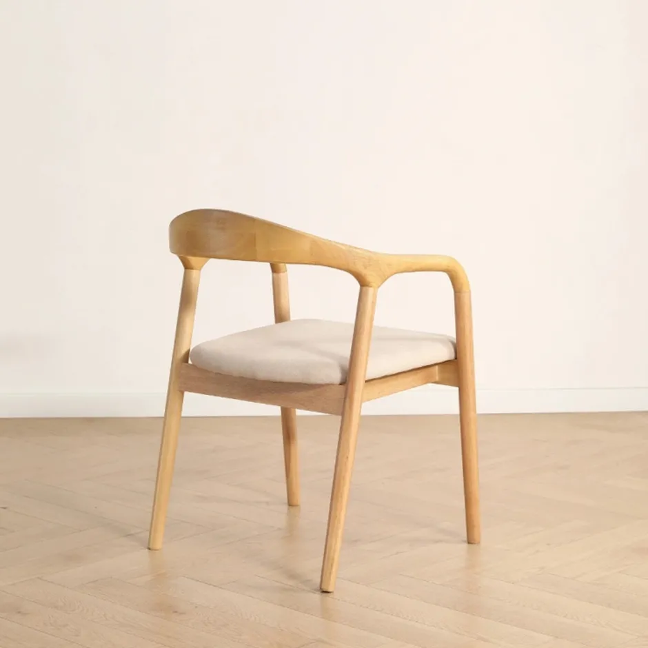 Sittmöbler|Stolar|Reforma Karmstol 'Aspa' - Natur/beige