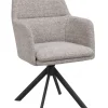 Stolar|Kök|Rowico Home Karmstol' 'Gladstone' - Mörkbeige/svart