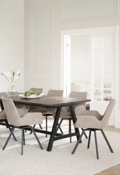 Stolar|Kök|Rowico Home Karmstol 'Norwell' - Beige