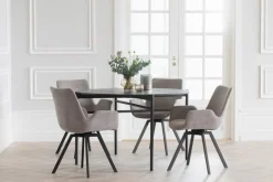 Stolar|Kök|Rowico Home Karmstol 'Norwell' - Beige