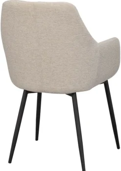 Stolar|Kök|Rowico Home Karmstol 'Reily'- Beige