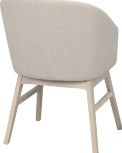 Stolar|Kök|Rowico Home Karmstol 'Windham' - Beige/Vitpigmenterad