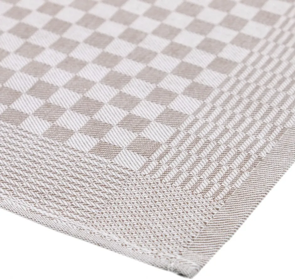 Textilier|Handdukar|Reforma Kökshandduk 'Hanni' - Beige/Vit