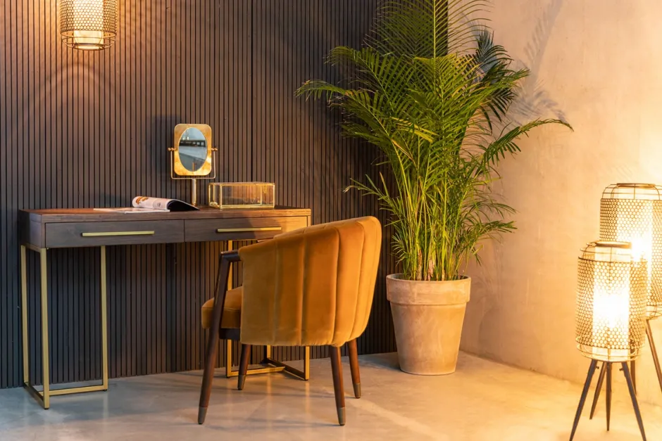 Arbetsrum|Skrivbord|Dutchbone Konsolbord 'Class' - Brun