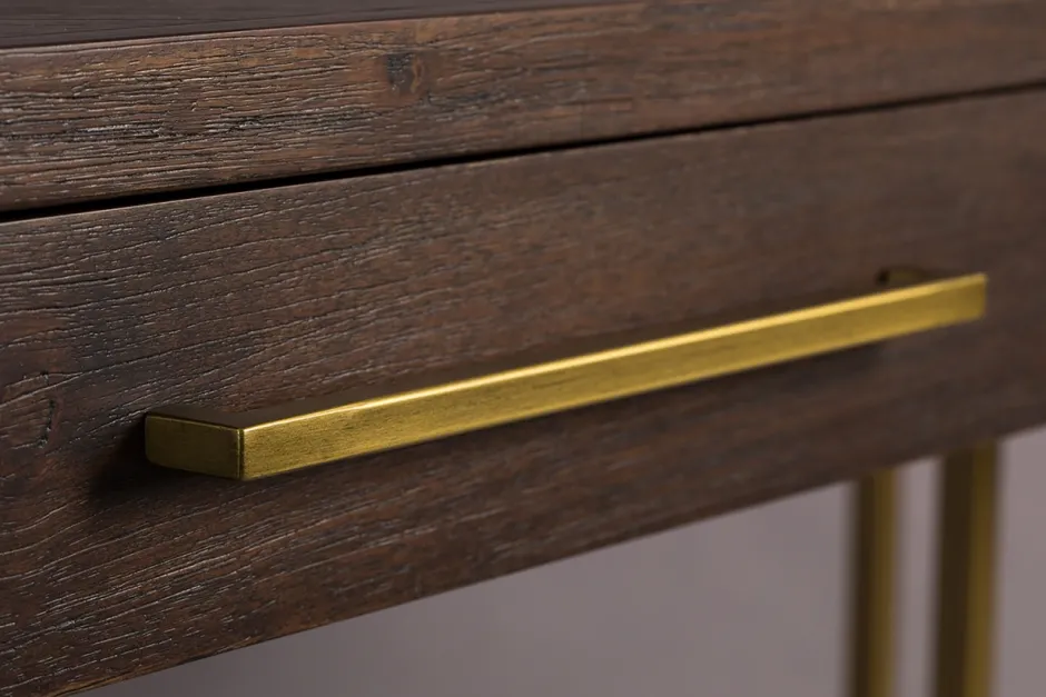Arbetsrum|Skrivbord|Dutchbone Konsolbord 'Class' - Brun
