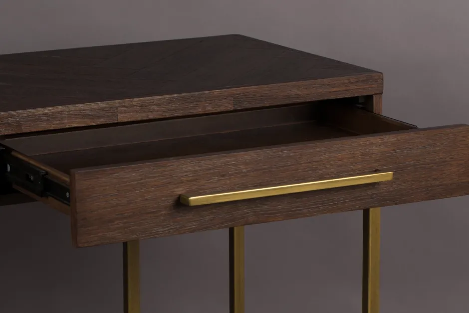 Arbetsrum|Skrivbord|Dutchbone Konsolbord 'Class' - Brun