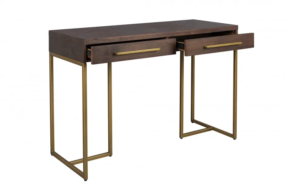 Arbetsrum|Skrivbord|Dutchbone Konsolbord 'Class' - Brun